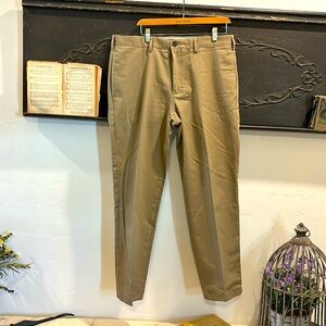 Lands End Mens Tailored Fit Chino Sz 35x30 Slacks, Like New